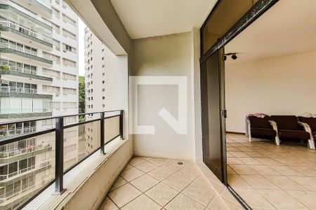 Varanda da Sala de apartamento para alugar com 4 quartos, 108m² em Centro, Guarujá