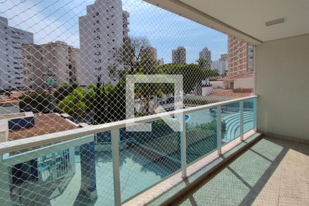 Varanda da Sala de apartamento à venda com 3 quartos, 113m² em Cambuí, Campinas