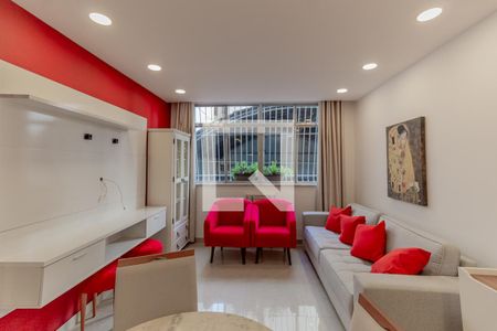 Sala de apartamento para alugar com 2 quartos, 70m² em Flamengo, Rio de Janeiro