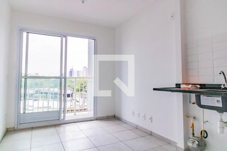 Sala/ Cozinha de apartamento à venda com 1 quarto, 37m² em Vila Guarani (z Sul), São Paulo