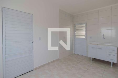 Sala - Cozinha de apartamento para alugar com 1 quarto, 35m² em Vila Carbone, São Paulo