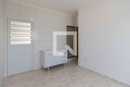 Sala - Cozinha de apartamento para alugar com 1 quarto, 35m² em Vila Carbone, São Paulo