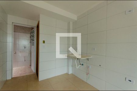 Sala e Cozinha Integrada de apartamento à venda com 2 quartos, 40m² em Vila Guilhermina, São Paulo