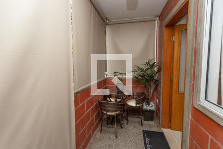 Varanda da sala  de apartamento à venda com 2 quartos, 54m² em Jardim Miriam, São Paulo