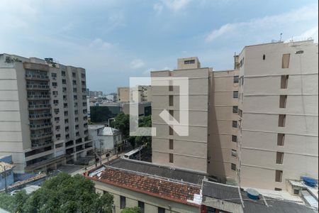 Sala - Vista  de apartamento à venda com 2 quartos, 70m² em Maracanã, Rio de Janeiro