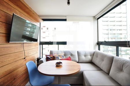 Sala de kitnet/studio para alugar com 1 quarto, 32m² em Jardim Paulista, São Paulo