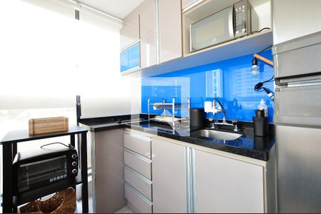 Cozinha de kitnet/studio para alugar com 1 quarto, 32m² em Jardim Paulista, São Paulo