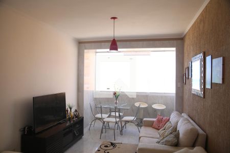 Sala de apartamento para alugar com 2 quartos, 54m² em Ocian, Praia Grande