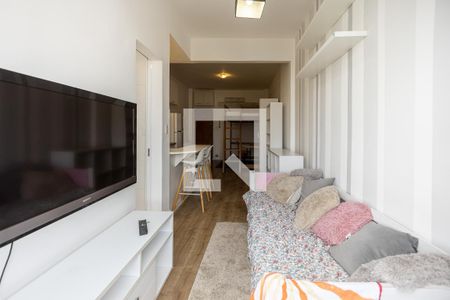 Sala de apartamento para alugar com 1 quarto, 50m² em Bela Vista, São Paulo