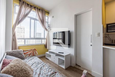 Sala de apartamento para alugar com 1 quarto, 50m² em Bela Vista, São Paulo