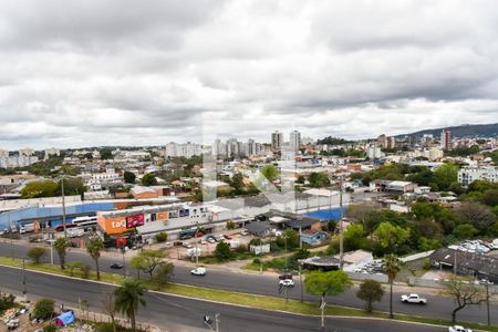 Vista da Sala de apartamento à venda com 2 quartos, 66m² em São Sebastião, Porto Alegre