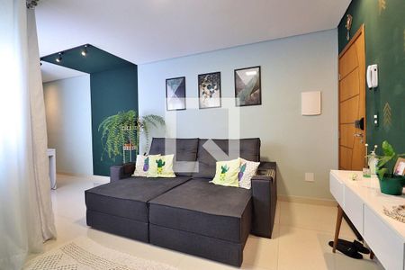 Sala de apartamento à venda com 2 quartos, 108m² em Parque das Nações, Santo André