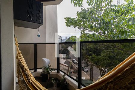 Varanda da Sala de apartamento para alugar com 3 quartos, 117m² em Aclimação, São Paulo