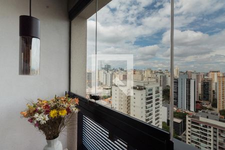 Vista de apartamento à venda com 1 quarto, 73m² em Cerqueira César, São Paulo
