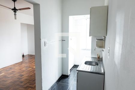 Cozinha e Área de Serviço de apartamento à venda com 1 quarto, 40m² em Petrópolis, Porto Alegre