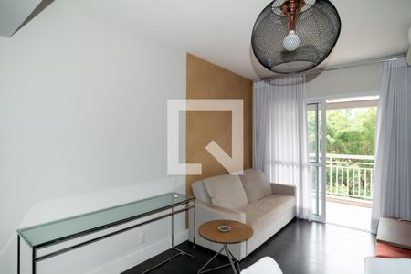 Sala de apartamento para alugar com 2 quartos, 64m² em Brooklin, São Paulo