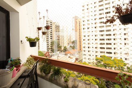 Varanda da Sala de apartamento para alugar com 1 quarto, 75m² em Planalto Paulista, São Paulo