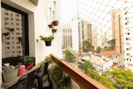 Varanda da Sala de apartamento para alugar com 1 quarto, 75m² em Planalto Paulista, São Paulo