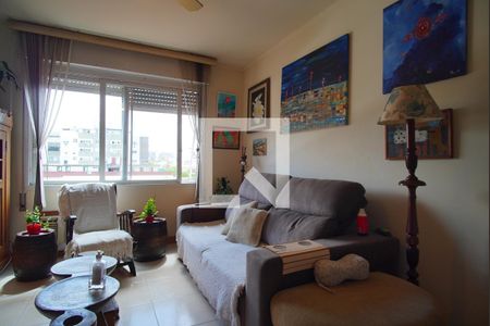 Sala de apartamento à venda com 3 quartos, 91m² em Rio Branco, Porto Alegre