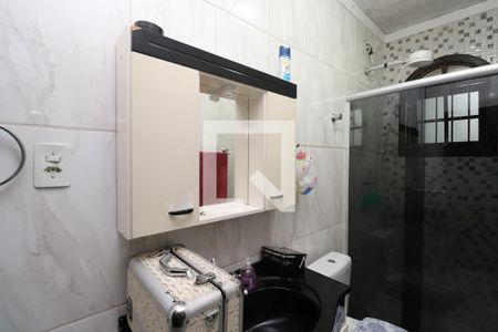 Banheiro da Suíte 1 de casa à venda com 2 quartos, 110m² em Jardim Bela Vista, Guarulhos