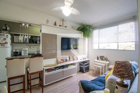 Sala de apartamento à venda com 2 quartos, 52m² em Nonoai, Porto Alegre