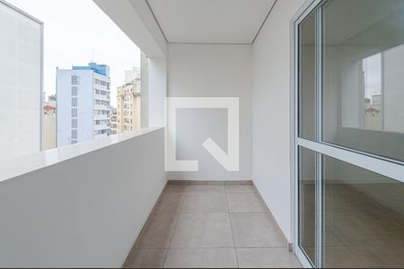 Varanda de apartamento para alugar com 1 quarto, 43m² em Bela Vista, São Paulo