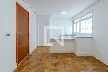 Sala de apartamento para alugar com 1 quarto, 42m² em Bela Vista, São Paulo