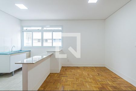 Sala de apartamento para alugar com 1 quarto, 26m² em Bela Vista, São Paulo