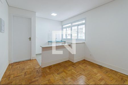 Sala de apartamento para alugar com 1 quarto, 26m² em Bela Vista, São Paulo