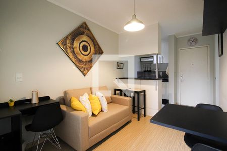 Sala de apartamento para alugar com 1 quarto, 37m² em Vila Uberabinha, São Paulo