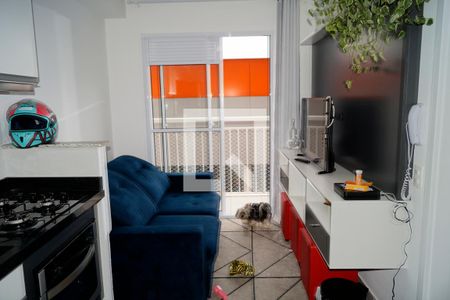 Sala / Cozinha de apartamento à venda com 1 quarto, 33m² em Mooca, São Paulo