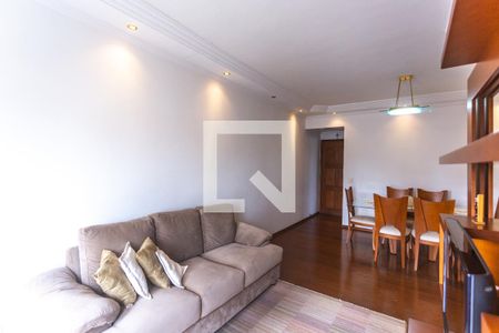 Sala de estar de apartamento à venda com 3 quartos, 86m² em Baeta Neves, São Bernardo do Campo