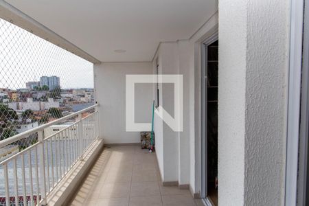 Varanda da Sala de apartamento à venda com 3 quartos, 68m² em Centro, Diadema