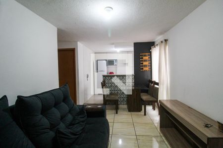 Sala de Estar de apartamento à venda com 2 quartos, 47m² em Igara, Canoas