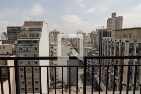 Varanda de apartamento à venda com 1 quarto, 26m² em República, São Paulo
