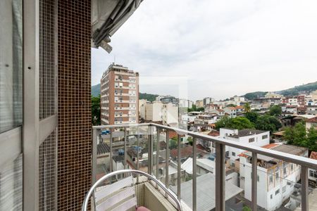 Varanda da Sala de apartamento à venda com 3 quartos, 128m² em Vila Isabel, Rio de Janeiro