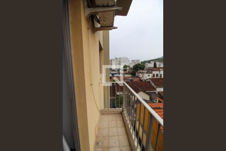 Varanda da Sala de apartamento à venda com 3 quartos, 82m² em Rocha, Rio de Janeiro