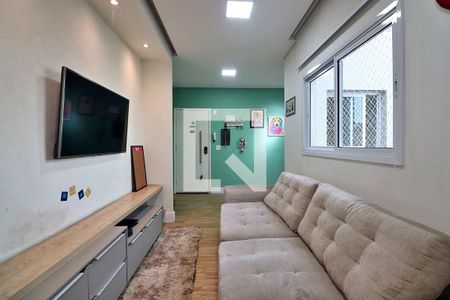 Sala de apartamento à venda com 2 quartos, 100m² em Parque Novo Oratório, Santo André