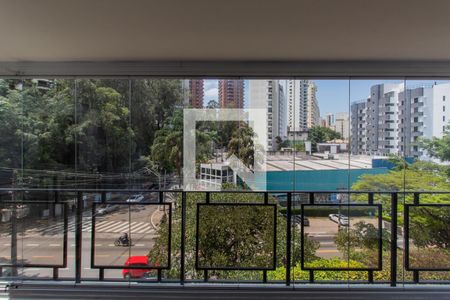 Vista da Sala de apartamento à venda com 4 quartos, 187m² em Vila Andrade, São Paulo