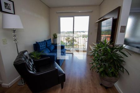 Sala de apartamento à venda com 2 quartos, 50m² em Jardim Ermida I, Jundiaí