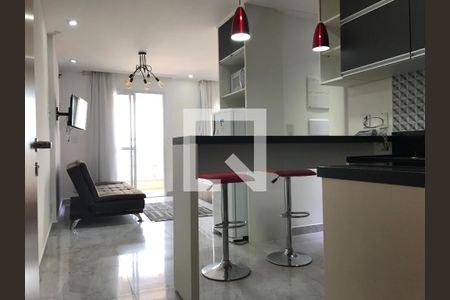 Cozinha de apartamento para alugar com 1 quarto, 37m² em Centro, Guarulhos