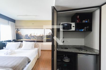 Studio para alugar com 29m², 1 quarto e 1 vaga Studio para alugar com 29m², 1 quarto e 1 vagaCozinha