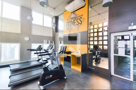 Studio para alugar com 29m², 1 quarto e 1 vaga Studio para alugar com 29m², 1 quarto e 1 vagaÁrea comum - Academia