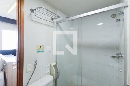 Studio para alugar com 29m², 1 quarto e 1 vaga Studio para alugar com 29m², 1 quarto e 1 vagaBanheiro