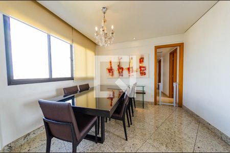 Sala de apartamento à venda com 4 quartos, 156m² em Buritis, Belo Horizonte