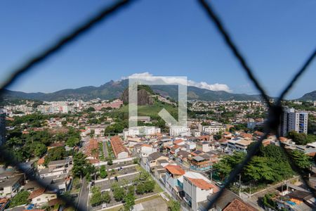 Vista da Sala de apartamento à venda com 2 quartos, 55m² em Pechincha, Rio de Janeiro