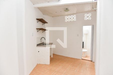 Cozinha de kitnet/studio para alugar com 1 quarto, 17m² em Higienópolis, Porto Alegre