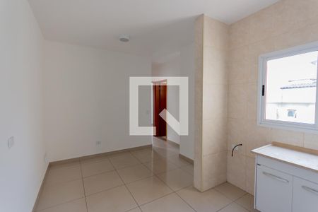 Sala e Cozinha de apartamento para alugar com 2 quartos, 86m² em Parque João Ramalho, Santo André