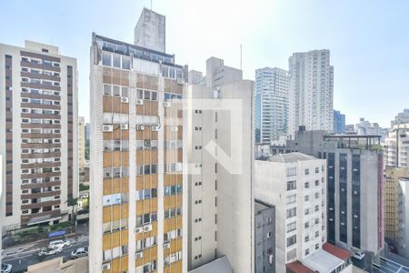 Vista de kitnet/studio para alugar com 1 quarto, 29m² em Consolação, São Paulo