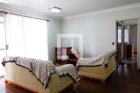 Sala de apartamento à venda com 3 quartos, 130m² em Vila Guiomar, Santo André